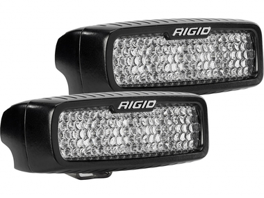 Светодиодные фары Rigid SR-Q Серия PRO (4 светодиода) - Рабочий свет (пара)