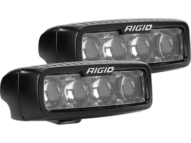 Светодиодные фары Rigid SR-Q Серия PRO (4 светодиода) - Сверхдальний свет (пара)