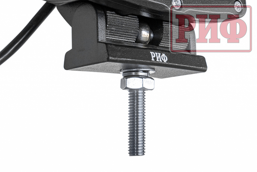 Светодиодная фара дальнего света РИФ 130 мм 80W