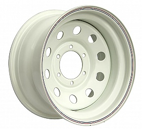 Диск Тойота Ниссан стальной белый 6x139,7 8xR16 d110 ET-25