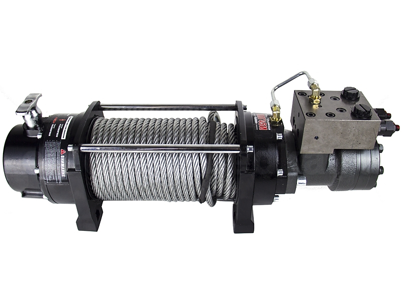 Лебедка индустриальная гидравлическая планетарная Автоспас ЛПГ45И Буйвол