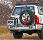 Бампер Задний силовой на Nissan Y61 LWB с 10/2004