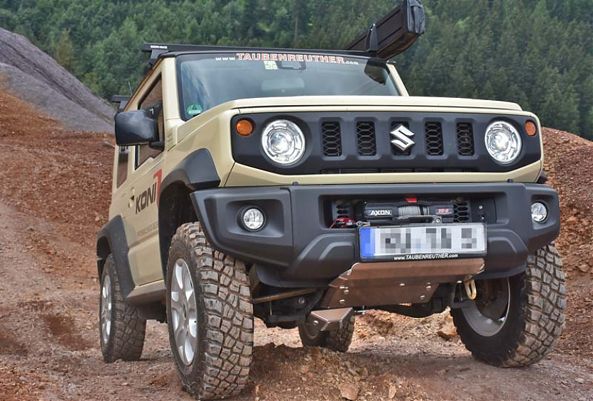 Лебедка электрическая WARN AXON 55-S синтетический трос для UTV