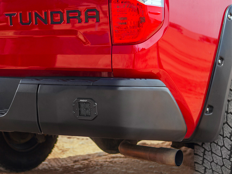 Светодиодные фары Rigid D-серия PRO (4 светодиода) - Рабочий свет - Врезная установка (пара)