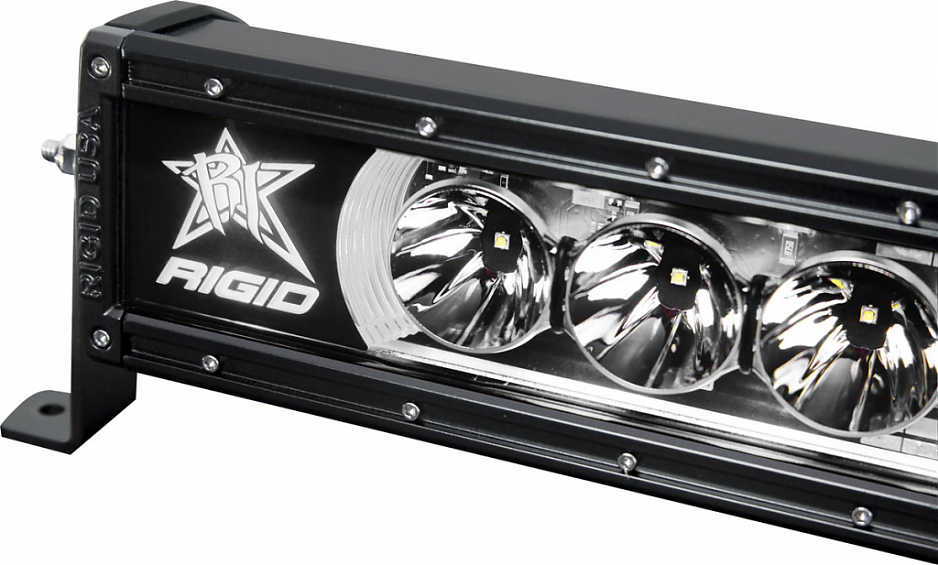 Светодиодная балка 10″ Rigid Radiance Plus cерия  (6 Светодиодов) Белая подсветка