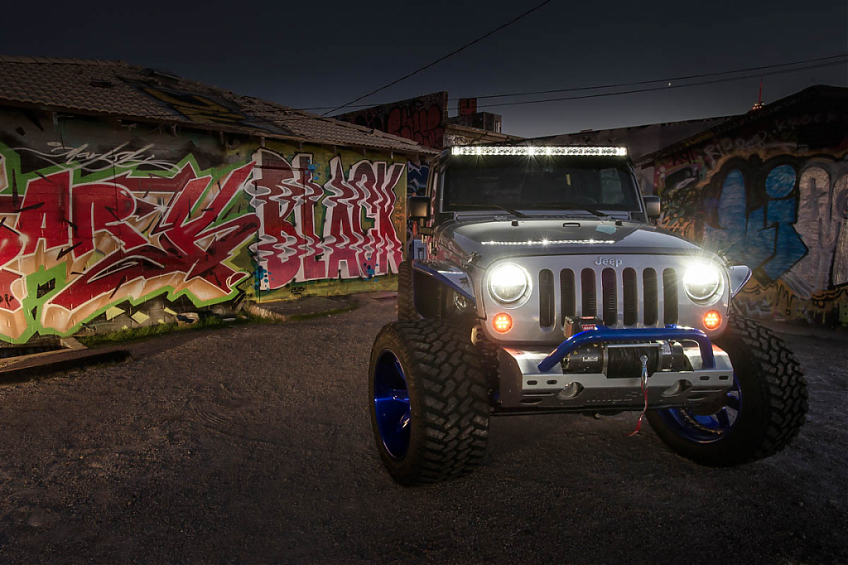 Светодиодная балка 50″ Rigid Radiance Plus cерия (27 Светодиодов) Янтарная подсветка