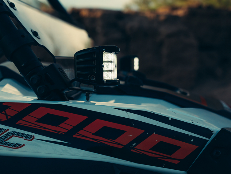 Светодиодные фары Rigid D-SS Серия PRO (7 светодиода) Ближний свет (пара)