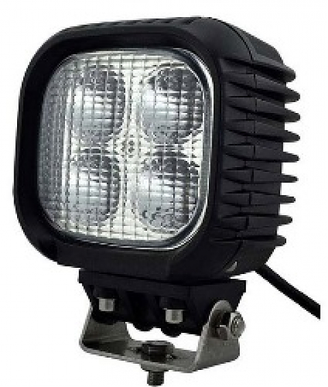 Светодиодная фара водительского света РИФ 125 мм 40W LED