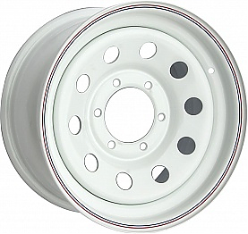 Диск Тойота Ниссан стальной белый 6x139,7 8xR16 d110 ET+10