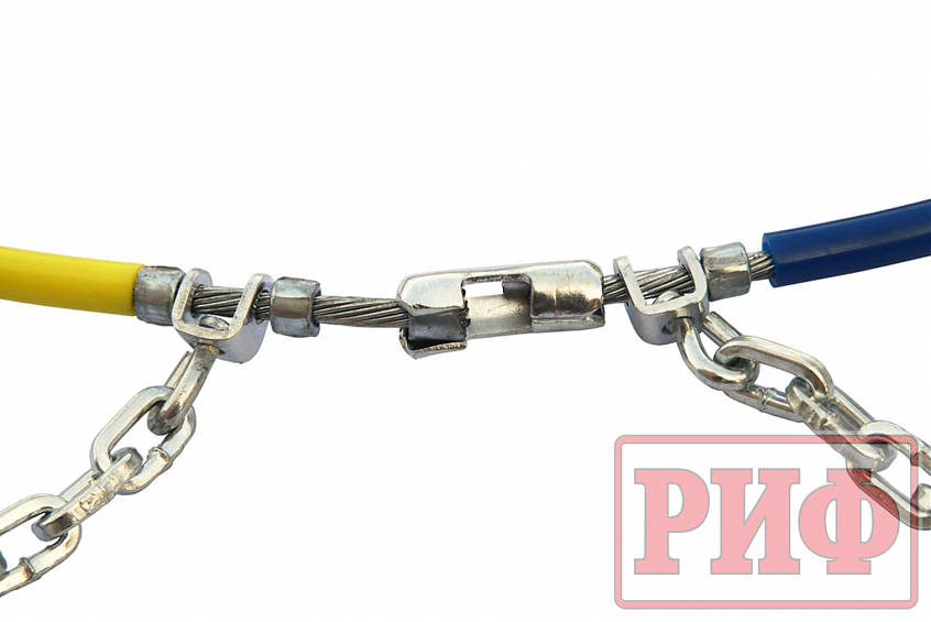 Цепи противоскольжения РИФ 4х4 соты 16 мм, 175/80R16, 185/70R16 (к-т 2 шт.)