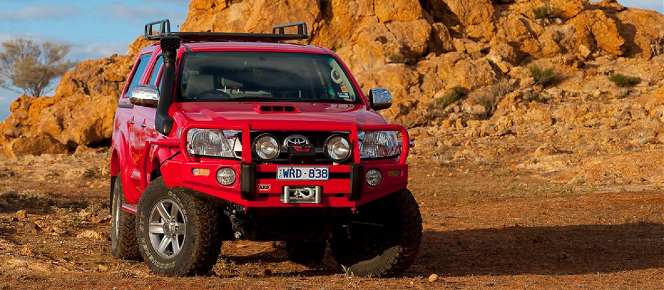 Бампер передний силовой ARB Deluxe для Toyota Hilux Vigo с 2005 до 06/2011 года. (3414400)