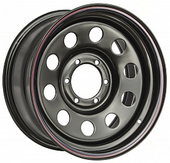 Диск Ниссан Навара D40 2.5TD стальной черный 6x114,3 8xR16 d66 ET+25
