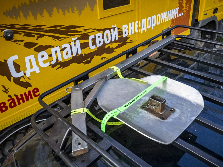 Ремень крепёжный TitanStraps Super Straps зелёный L = 23 см (Dmax = 6,55 см, Dmin = 1,47 см)