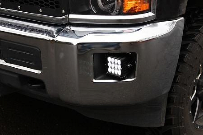 Светодиодные фары Rigid D-XL Серия PRO (9 светодиодов) - Ближний свет (пара)