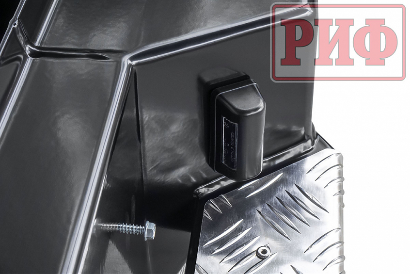 Бампер РИФ силовой задний Mitsubishi L200 2019+ с квадратом под фаркоп