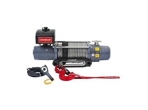 Лебедка автомобильная электрическая COMEUP DV-9s 12V (EAC) синтетический трос