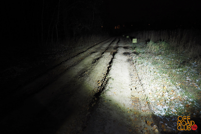 Светодиодная фара водительского света РИФ 142х71х60 мм 24W LED