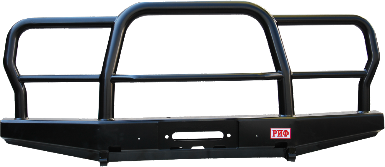 Бампер передний силовой УАЗ Хантер усиленный с трубной защитной дугой