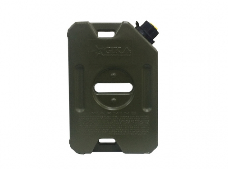 Канистра экспедиционная для мотоцикла GKA 4 литра зеленая