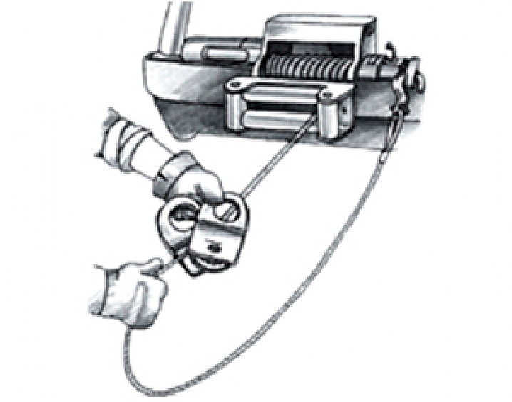 Блок полиспаст T-Max для лебедок с тяговым усилием до 4000 кг