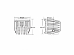 Светодиодные фары Rigid Radiance Pod (3 светодиода) - Белая подсветка (пара)