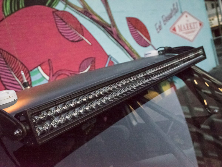 Светодиодная балка 50″ Rigid  RDS Серия PRO - Дальний свет Midnight Edition