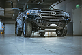 Защита алюминиевая Rival для картера (часть 1) Toyota Land Cruiser 200 лючок справа по ходу движения 2015-2020. (Для ОАЭ)