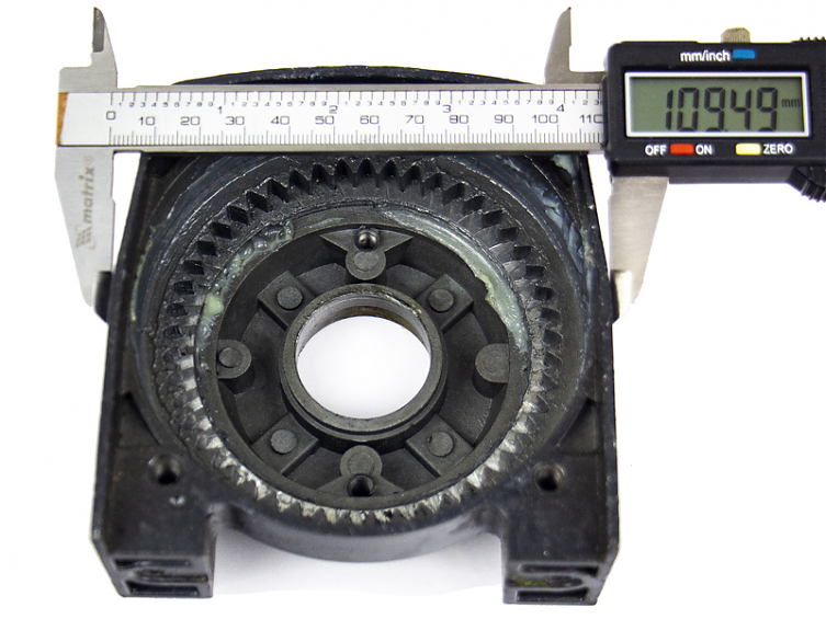 Корпус планетарного редуктора лебедки T-Max ATV-2500-3000