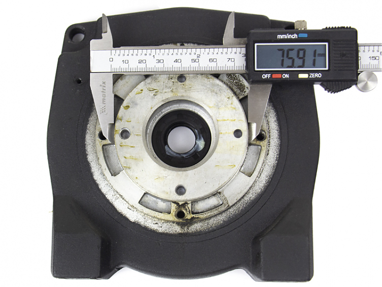 Боковина мотора Superwinch Tiger Shark 9.5/11.5 черный барабан