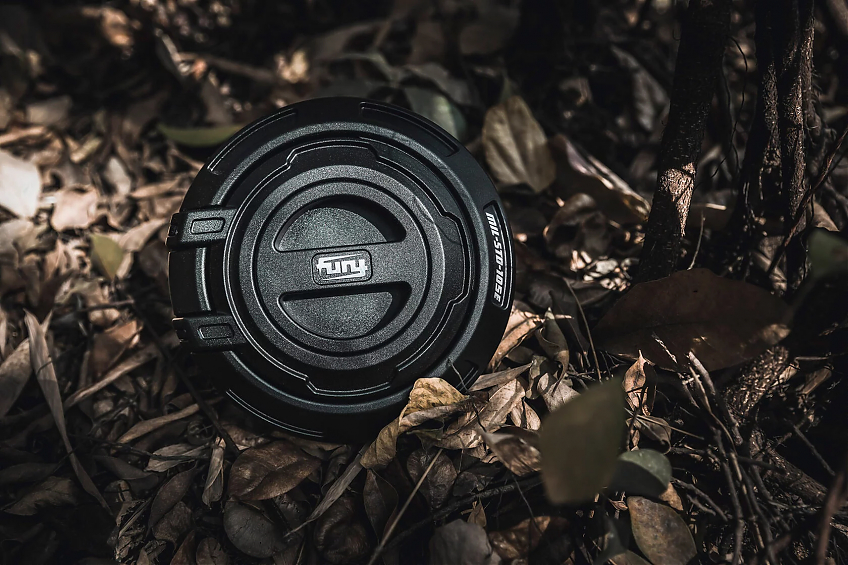 Крышка бензобака FURY серии Awaken из алюминиевого сплава для Jeep Wrangler JL (Чёрная)