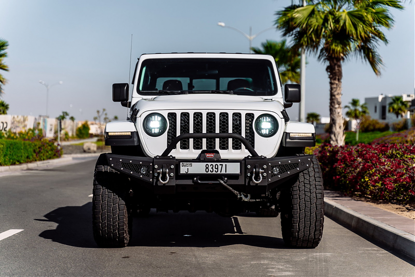 Бампер силовой передний BMS HUNTER для Jeep Wrangler JL \ Gladiator JT 2018-2024