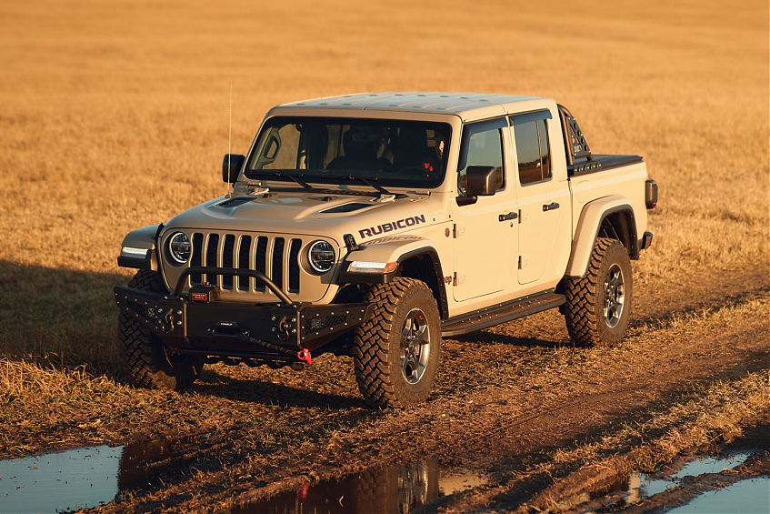 Бампер силовой передний BMS HUNTER для Jeep Wrangler JL \ Gladiator JT 2018-2024