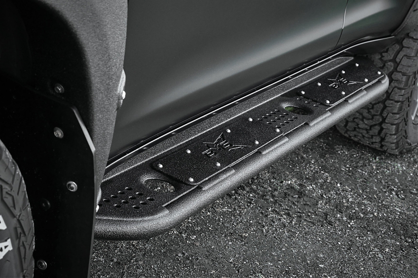 Пороги силовые BMS ALFA для Toyota Land Cruiser Prado 150 Тойота Прадо 150 2009-2023 комплект