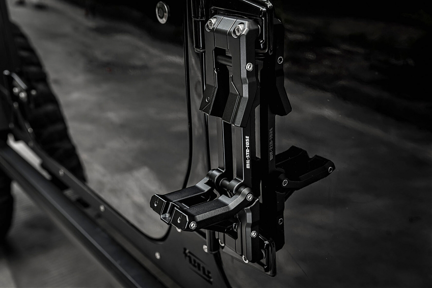 Подножка на дверь FURY для Jeep Wrangler JL (Чёрная)