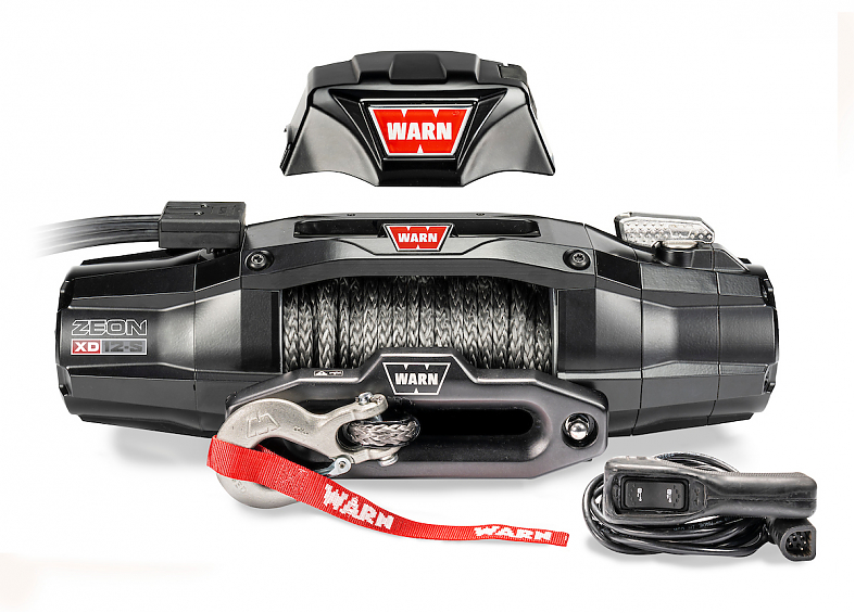 Лебедка  автомобильная электрическая WARN ZEON XD 14-S синтетический трос