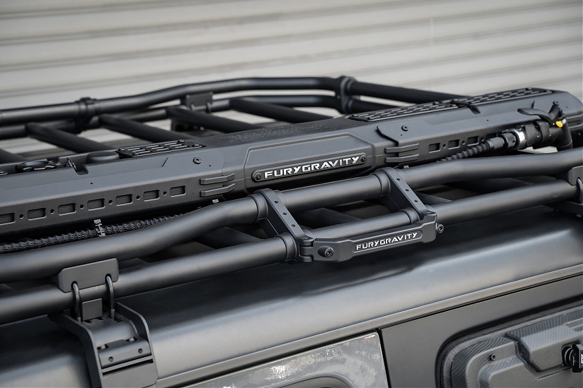 Багажник алюминиевый на крышу FURY серии Awaken для Jeep Wrangler JL