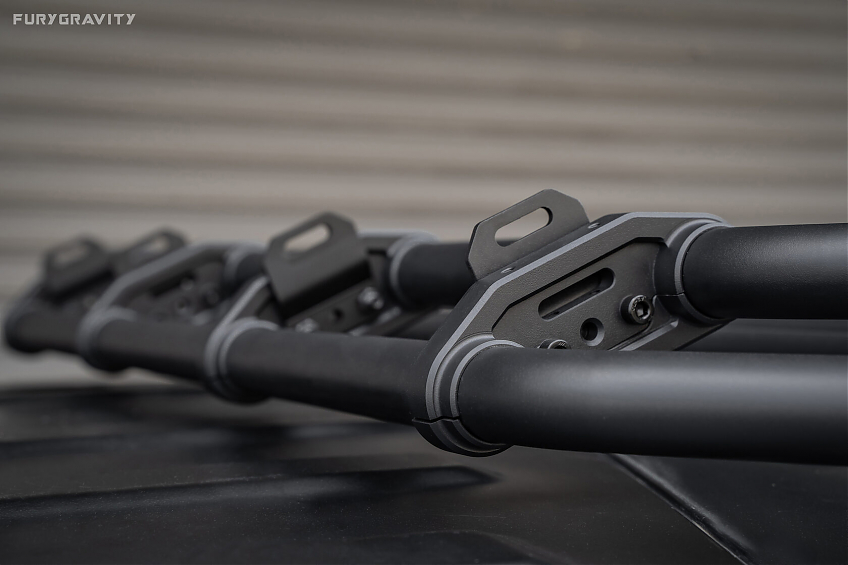 Багажник алюминиевый на крышу FURY серии Awaken для Jeep Wrangler JL