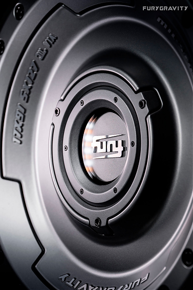 Диск колесный FURY серии Beadlock для Jeep Wrangler JL (Черный)