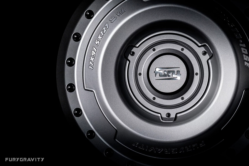 Диск колесный FURY серии Beadlock для Jeep Wrangler JL (Черный)