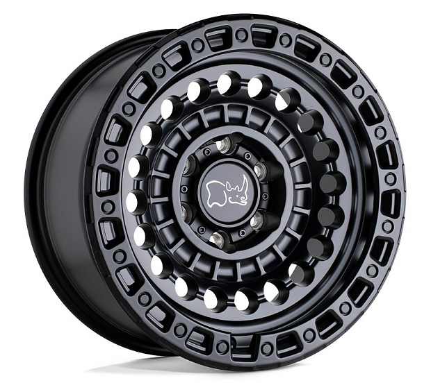 ДИСК АВТОМОБИЛЬНЫЙ АЛЮМИНИЕВЫЙ ЛИТОЙ BLACK RHINO SENTINEL Черный глянец (Реплика) 17х9 ET-0 6X139.7 ЦО-110,1