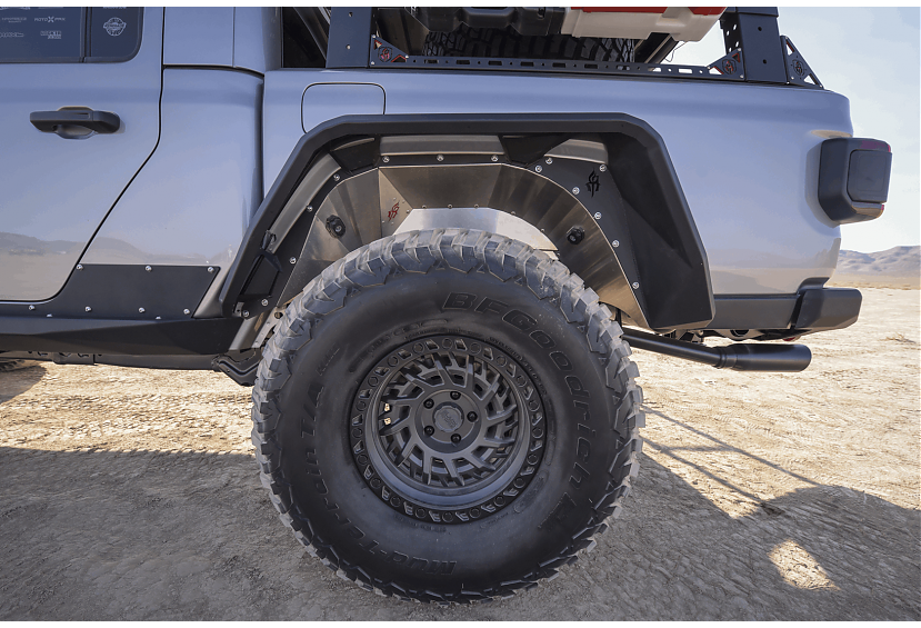 ДИСК АВТОМОБИЛЬНЫЙ АЛЮМИНИЕВЫЙ ЛИТОЙ BLACK RHINO SHREDDER (Реплика) 18х9 6X139.7 ET-0 110.1