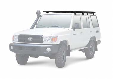 Багажник алюминиевый Rival (платформа с креплением) 2435x1430 для Toyota Land Cruiser 76 2007-
