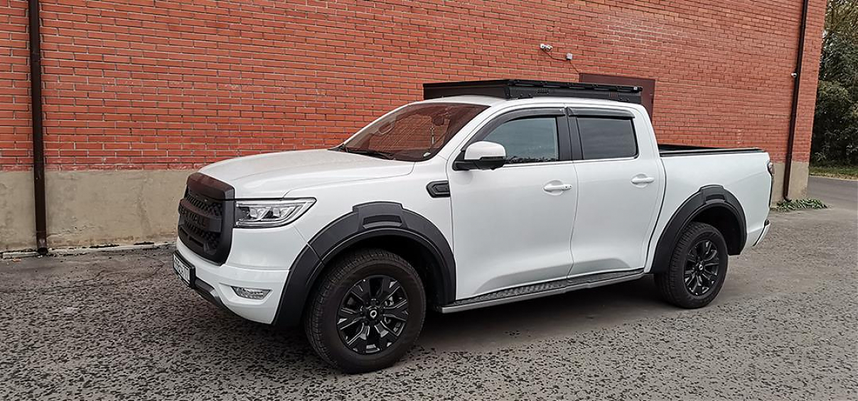 Багажник экспедиционный (платформа) алюминиевый РИФ 1250x1420 мм Great Wall Poer (с крепежом)