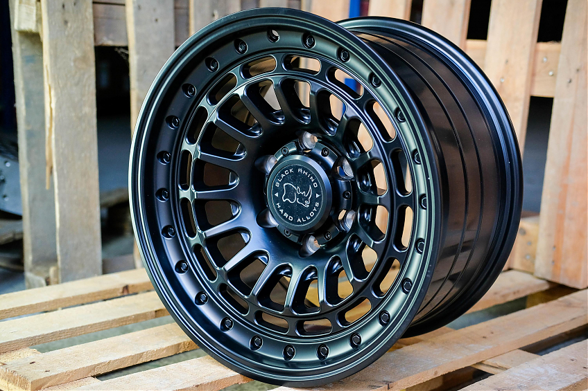 ДИСК АВТОМОБИЛЬНЫЙ АЛЮМИНИЕВЫЙ ЛИТОЙ Black Rhino Sahara 17Х9 6X139.7 ET-0