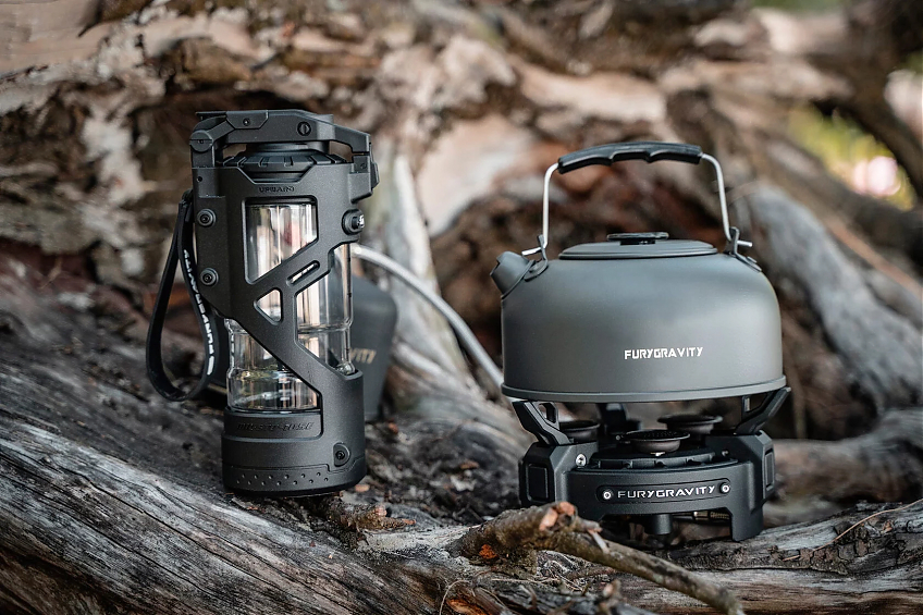 Многофункциональный кемпинговый набор с посудой FURY