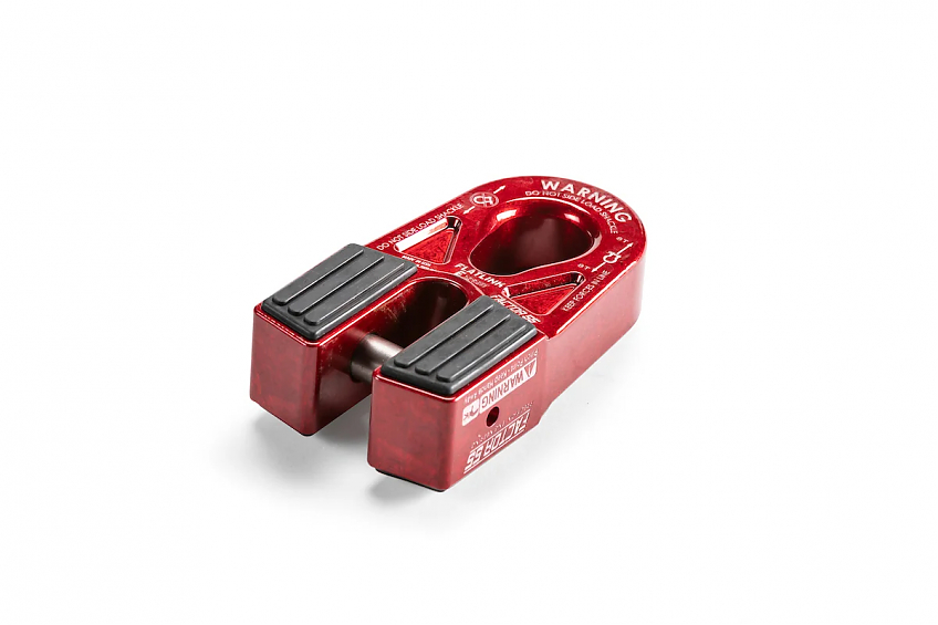 Шакл для лебедки вместо крюка Factor 55 FlatLink E (EXPERT) Красный