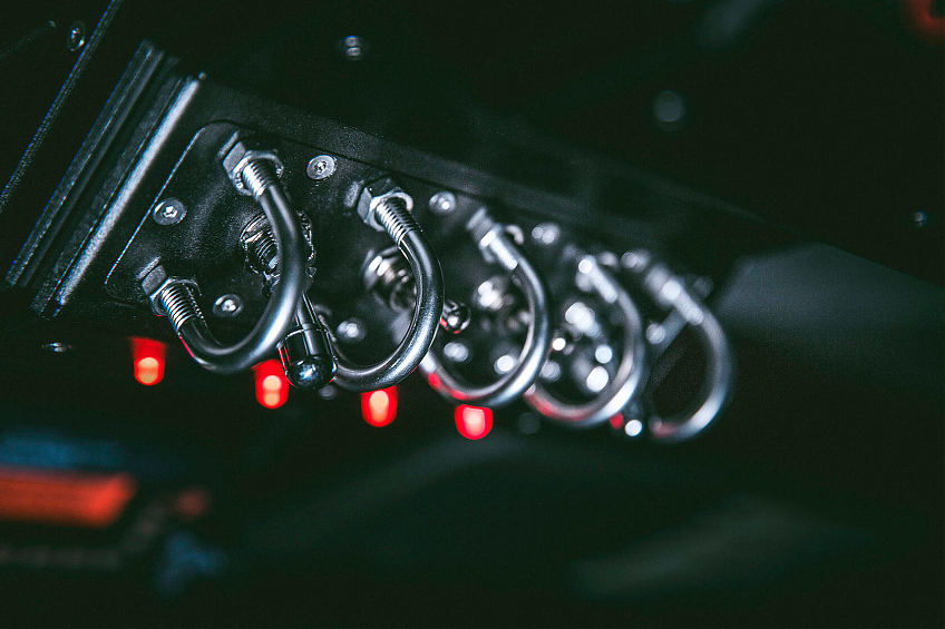 Потолочная консоль Fury алюминиевая серии Awaken для Jeep Wrangler JL