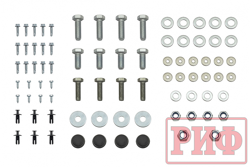 Бампер РИФ силовой передний для Jeep Wrangler JL 2018+ с центральной защитной дугой