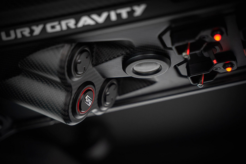 Потолочная консоль FURY карбоновая серии Gravity для Jeep Wrangler JL