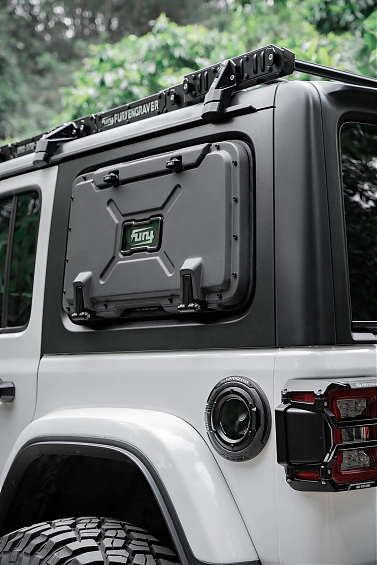 Многофункциональный боковой ящик FURY для инструментов серии Gravity для Jeep Wrangler JL — Левый